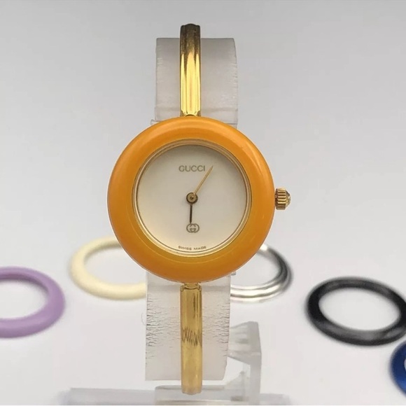 Gucci Luxury Statement Watch Vintage Highly Collectible - Picture 13 of 13